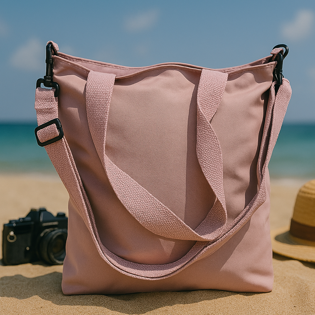 Dusty Pink “Give Me Love Clouds” Backpack – Cute Bunny Ear Travel Bag