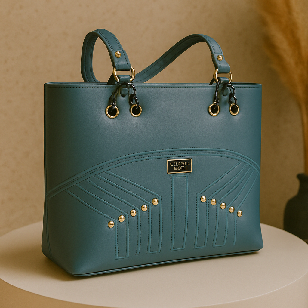 Noir Luxe Tote Bag