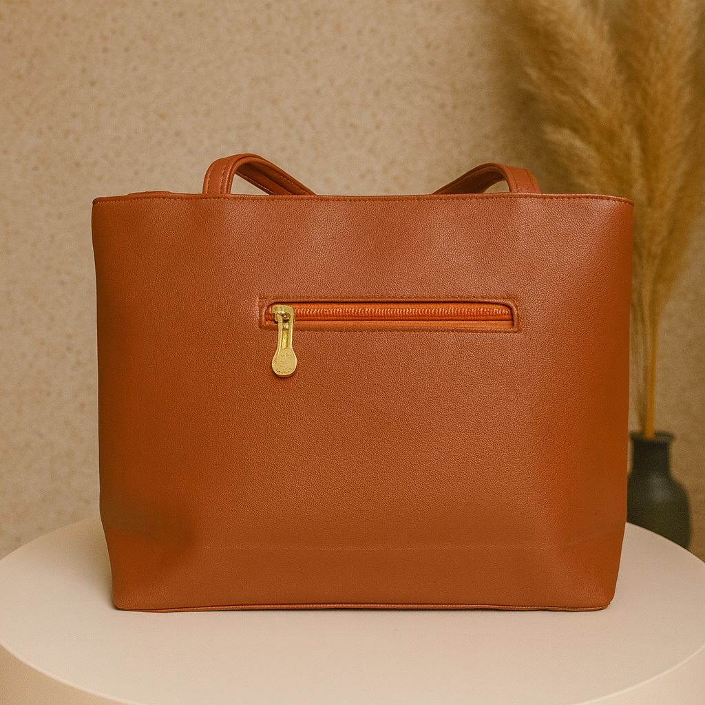 Noir Luxe Tote Bag
