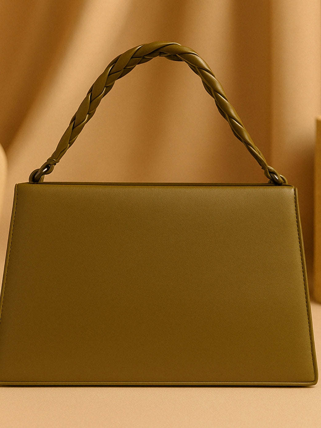 Trendy Light Green Leather Handbag for Women - Elegant & Modern Design