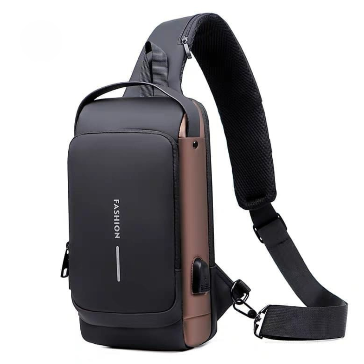 Anti-Theft USB Charging Sling Bag
