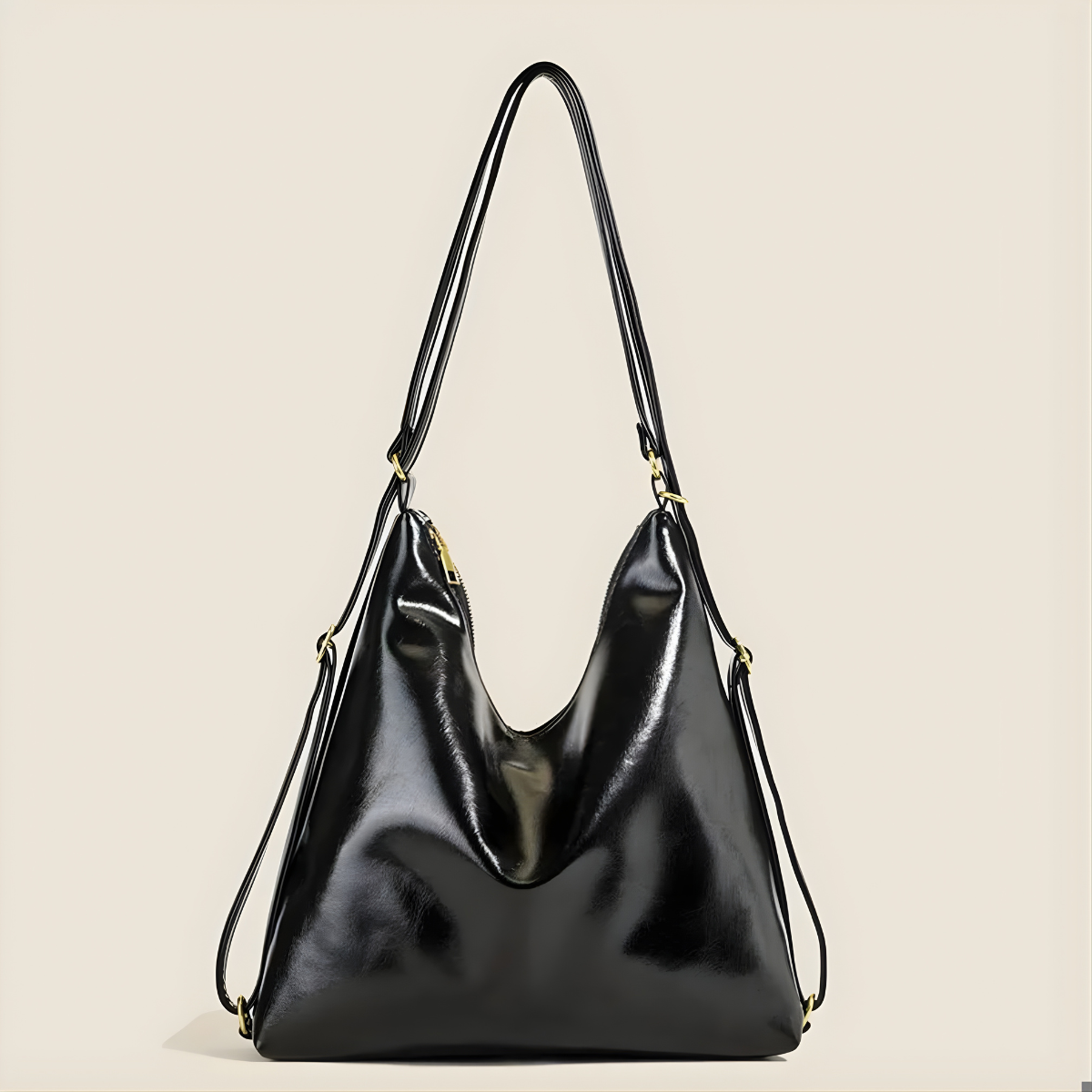 Artistic Leather Tote Bag