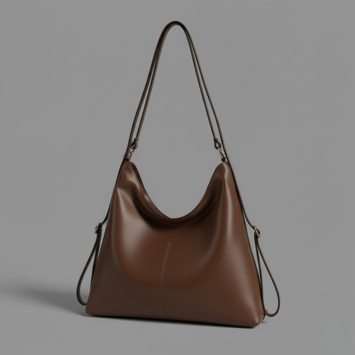 Artistic Leather Tote Bag