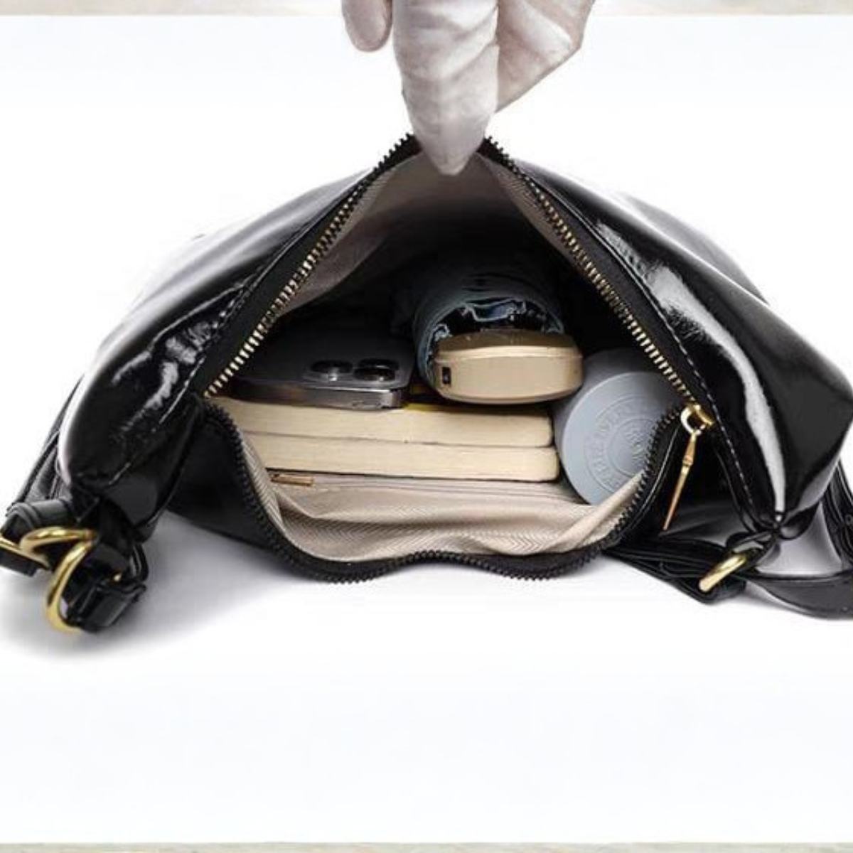 Artistic Leather Tote Bag